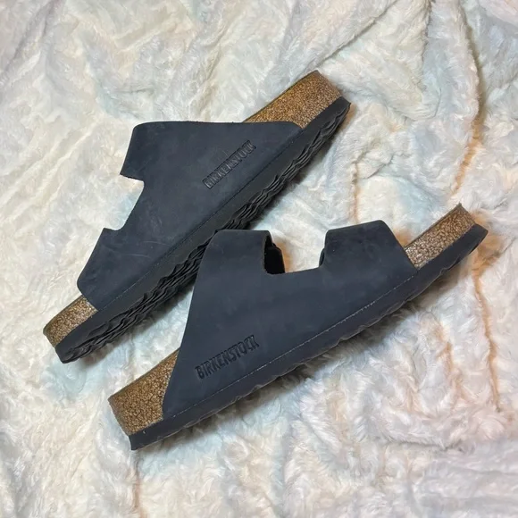 BIRKENSTOCK Arizona Blue Sandals - Picture 3 of 12